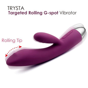 Svakom Trysta or App-Controlled Trysta Neo Interactive Rabbit Vibrator with G-Spot Ball Buy in Singapore LoveisLove U4Ria