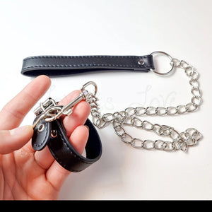 Bondage Penis Cock Ring With Leash Buy in Singapore LoveisLove U4Ria