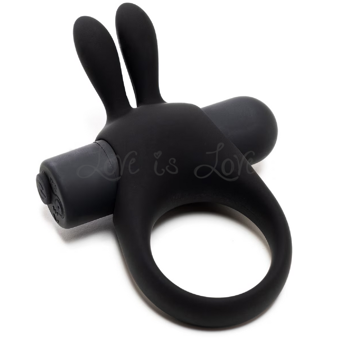 Bunny Vibrating Cock Ring with Rechargeable Bullet