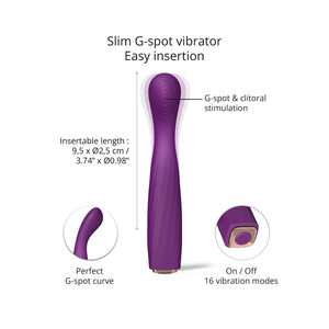 Love to Love Vibrating Feel Me G-Spot Vibrator Purple Vibrators - G-Spot Vibrators Buy in Singapore LoveisLove U4Ria