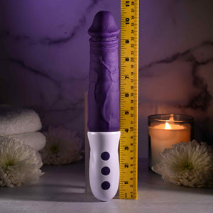 Evolved Plum Thrust Thrusting Realistic Dildo Vibrator Vibrators - Thrusting Vibrators Buy in Singapore LoveisLove U4Ria
