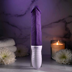 Evolved Plum Thrust Thrusting Realistic Dildo Vibrator Vibrators - Thrusting Vibrators Buy in Singapore LoveisLove U4Ria
