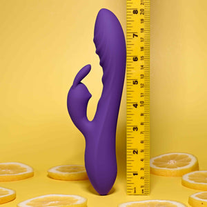 Evolved Wavy Rabbit G-Spot and Clitoral Rabbit Vibrator Vibrators - Rabbit Vibrators  Buy in Singapore LoveisLove U4Ria