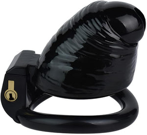 Realistic Penis Chastity Cage 4-Piece Ring Kit #201 Black S, M, L, XL For Him - Chastity Devices  Buy Sex Toys in Singapore LoveisLove U4Ria