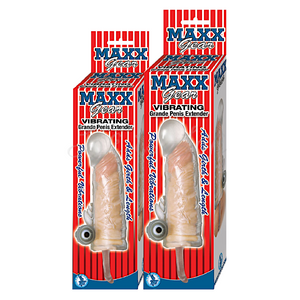 Nasstoys Maxx Gear Vibrating Penis Extender Clear Compact or Grande For Him - Penis Extension Buy Sex Toys in Singapore LoveisLove U4Ria