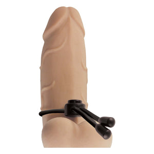 Nasstoys Mack Tuff Adjustable Silicone Cock Tie Black Cock Rings - Adjustable Cock Rings Buy Sex Toys in Singapore LoveisLove U4Ria