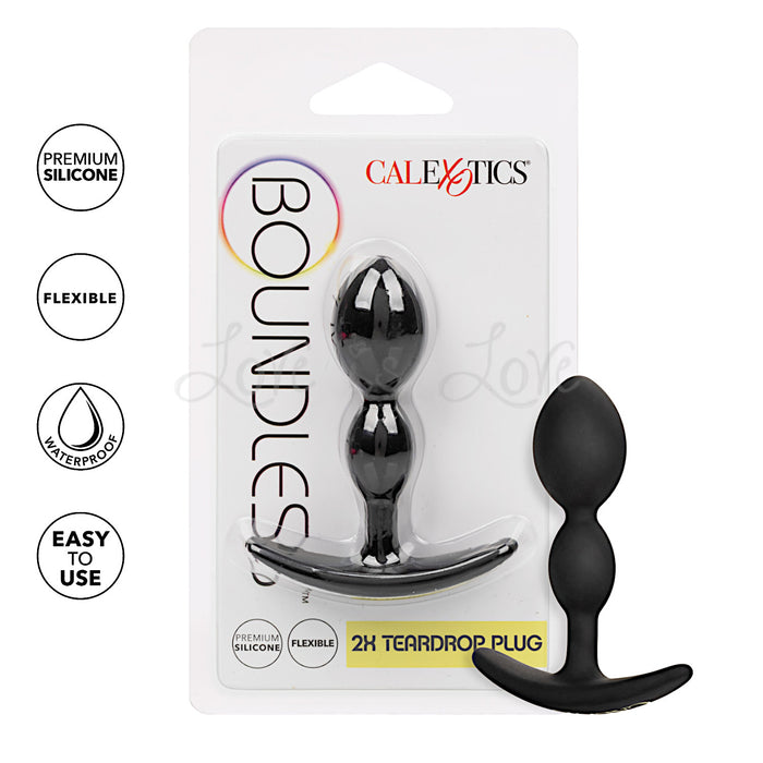 CalExotics Boundless 2X Teardrop Plug