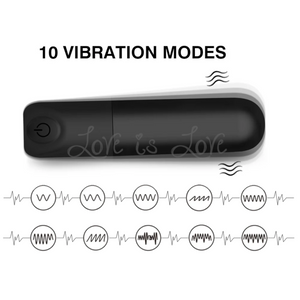 Round Pocket Bullet Vibrator Black Vibrators - Bullet & Egg  Buy in Singapore LoveisLove U4Ria