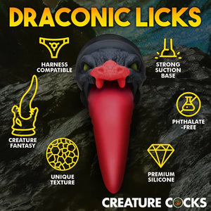 Creature Cocks Dragon Roar Silicone Dildo Dildos - Large & Unique Dildos Buy in Singapore LoveisLove U4Ria