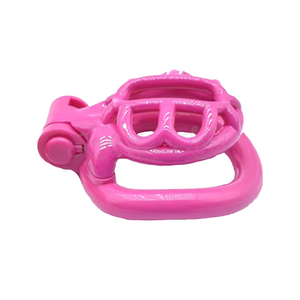 Pink Turtle Chastity Cage with 4 Sizing Rings #78 For Him - Chastity Devices Buy in Singapore LoveisLove U4Ria