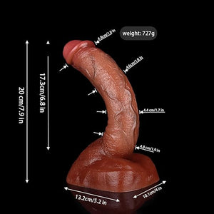 Ultra-Realistic 3D Textured Dildo with Suction Cup #G198 Dildo - Realistic Dildos Buy Sex Toys in Singapore LoveisLove U4Ria