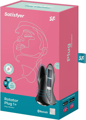 Satisfyer Rotator Plug 1+ OR Rotator Plug 2+ App-Controlled Anal Vibrator (Authorized Retailer)