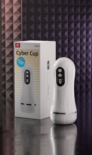 Galaku Cyber Cup Training Vibrating Automatic Masturbator Cup Male Masturbators - Stroke/Suck/Vibrate Buy in Singapore LoveisLove U4Ria