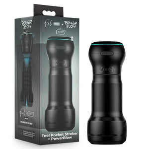 Kiiroo Feel Pocket Stroker + Powerblow Interactive Suction Device (New Release on Nov 2024) Male Mastubators - handheld strokers Kiiroo Feel Pocket Stroker + Powerblow Interactive Suction Device (New Release on Nov 2024) Male Mastubators - handheld strokers