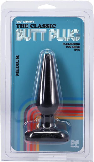 Doc Johnson Classic Butt Plug (In New Packaging)