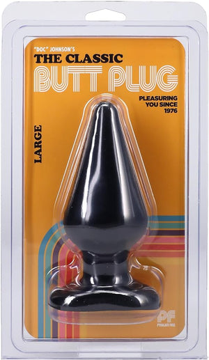 Doc Johnson Classic Butt Plug (In New Packaging)