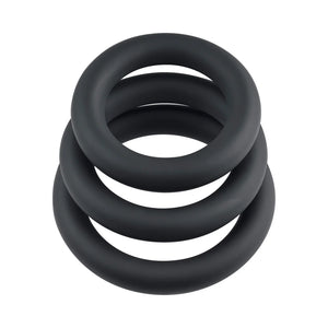 Selopa 3 Ring Circus Silicone Cock Ring Set Cock Rings - Cock & Ball Gear Buy in Singapore LoveisLove U4Ria