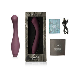 Je Joue Juno Sleek Silicone G-Spot Vibrator Purple Vibrators - G-Spot Vibrators Buy in Singapore LoveisLove U4Ria