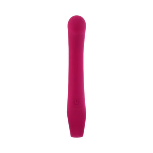 Evolved Pleasure Curve Silicone G-Spot Vibrator Burgundy Vibrators - G-Spot Vibrators  Buy in Singapore LoveisLove U4Ria