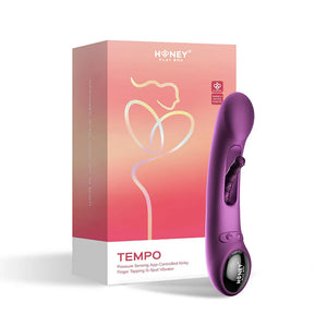 Honey Play Box Tempo Pressure Sensing App-Controlled Tapping G-Spot Vibrator Vibrators - G-Spot Vibrators Buy in Singapore LoveisLove U4Ria