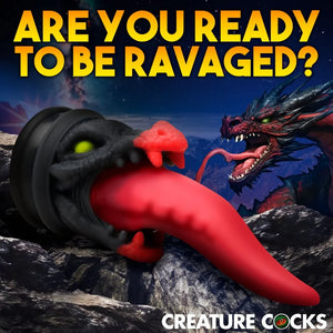 Creature Cocks Dragon Roar Silicone Dildo Dildos - Large & Unique Dildos Buy in Singapore LoveisLove U4Ria