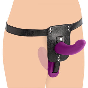 Strap U Double Take 10X Double Penetration Vibrating Strap-on Harness Strap-Ons & Harnesses - Strap-On Kits Buy Sex Toys in Singapore LoveisLove U4Ria