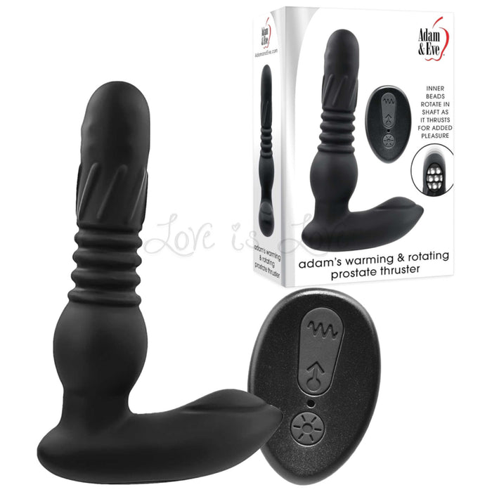 Adam & Eve Adam's Warming & Rotating Prostate Thruster