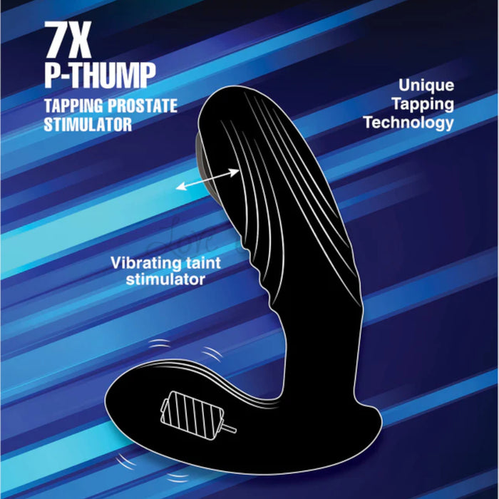 Alpha-Pro 7X P-Thump Remote Control Tapping Prostate Stimulator