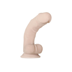 Evolved Real Supple Poseable Suction Cup Dildo With Balls Beige or Brown Buy in Singapore LoveisLove U4Ria