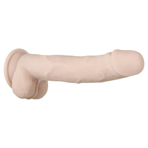 Evolved Real Supple Poseable Suction Cup Dildo With Balls Beige or Brown Buy in Singapore LoveisLove U4Ria