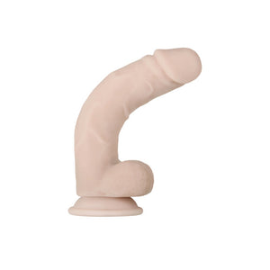 Evolved Real Supple Poseable Suction Cup Dildo With Balls Beige or Brown Buy in Singapore LoveisLove U4Ria