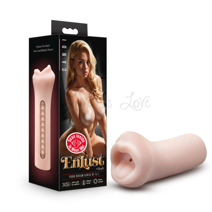 Blush EnLust Candi Mouth Stroker