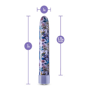 Blush Limited Addiction Rechargeable 7 Inch Vibrator Floradelic Purple or Utopia Aqua Vibrators - Bullet Vibrator  Buy in Singapore LoveisLove U4Ria