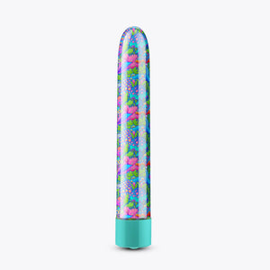 Blush Limited Addiction Rechargeable 7 Inch Vibrator Floradelic Purple or Utopia Aqua Vibrators - Bullet Vibrator  Buy in Singapore LoveisLove U4Ria