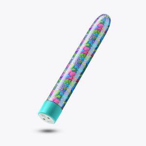 Blush Limited Addiction Rechargeable 7 Inch Vibrator Floradelic Purple or Utopia Aqua Vibrators - Bullet Vibrator  Buy in Singapore LoveisLove U4Ria