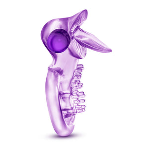 Blush Play With Me Lick It Vibrating Double Strap Cock Ring Purple Cock Rings - Vibrating Cock Rings Buy Sex Toys in Singapore LoveisLove U4Ria