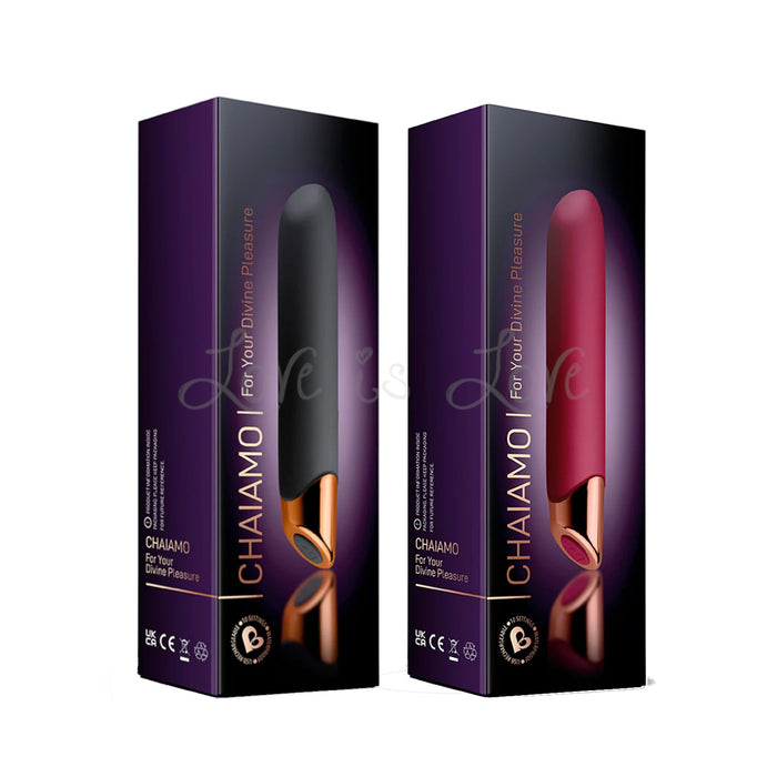 Rocks-Off Chaiamo 10-Function Velvet Vibrator (Latest New Packaging)