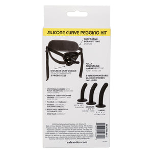 CalExotics Boundless Silicone Pegging Kit Strap On Curve or Straight Strap-Ons & Harnesses - Strap-On Kits  Buy in Singapore LoveisLove U4Ria