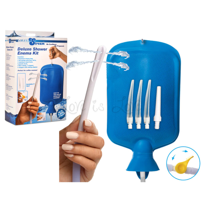 CleanStream Detox Deluxe Shower Enema Kit