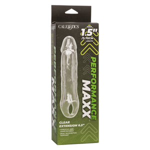 CalExotics Performance Maxx Clear Extension 5.5" or 6.5" For Him - Penis Extension Buy in Singapore LoveisLove U4Ria