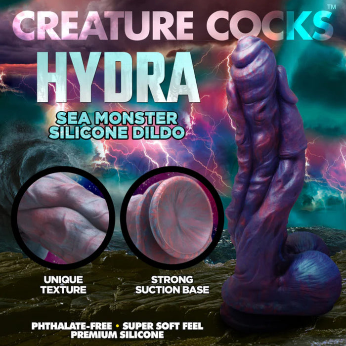 Creature Cocks Hydra Sea Monster Silicone Dildo