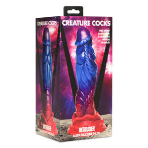 Creature Cocks Intruder Alien Silicone Dildo Purple Buy in Singapore LoveisLove U4Ria 