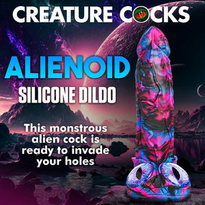 Creature Cocks Silicone Dildo Alienoid or Chrysalis Dildos - Large & Unique Dildos Buy in Singapore LoveisLove U4Ria