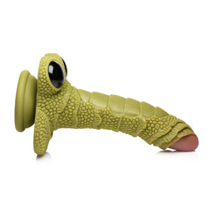 Creature Cocks Swamp Monster Green Scaly Silicone Dildo Buy in Singapore LoveisLove U4Ria 