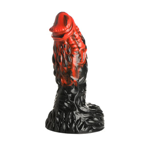 Creature Cocks Vulcan Silicone Dildo Black/Red Buy in Singapore LoveisLove U4Ria 