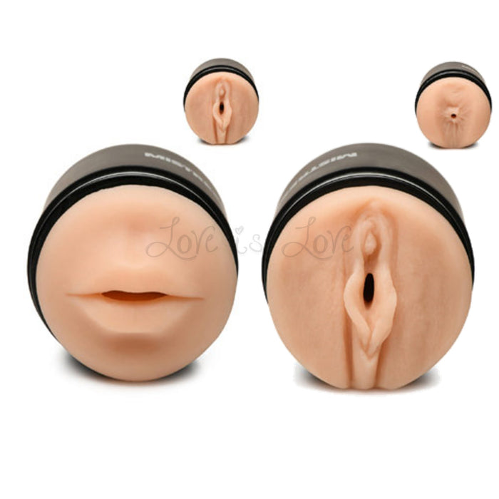 Curve Toys Mistress Double Shot Mini Masturbator