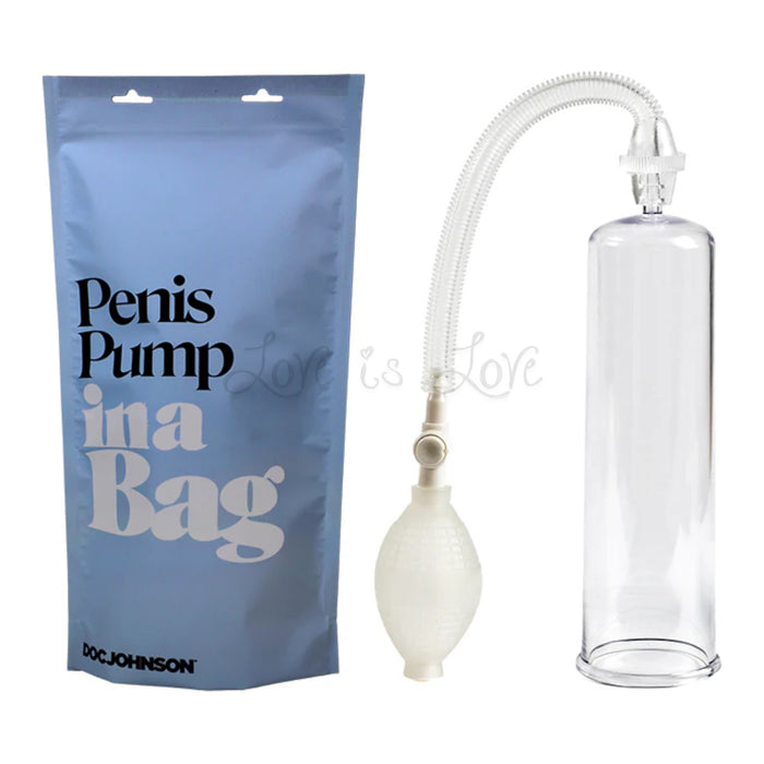 Doc Johnson Penis Pump In A Bag Clear