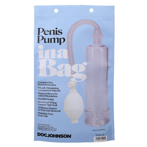 Doc Johnson Penis Pump In A Bag Clear Buy in Singapore LoveisLove U4Ria 