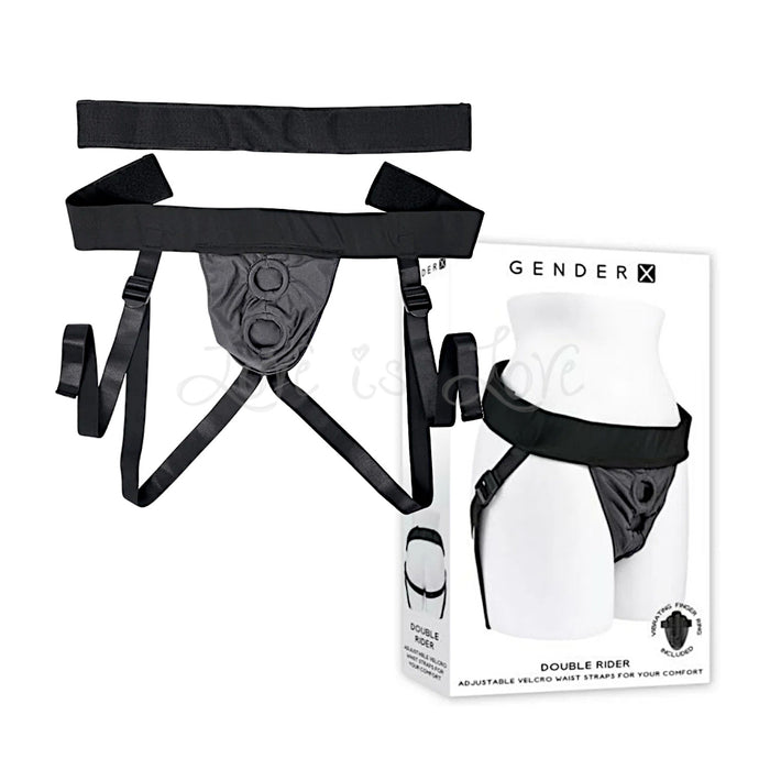 Gender X Double Rider Strap-On Harness