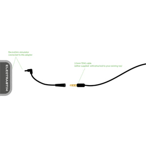 ElectraStim Standard Adapter to 3.5mm Jack EM 2209 Triphase Combiner Cable EM2207 Adapter Kit 3.5mm to ElectraStim Standard socket EM2208 Buy in Singapore LoveisLove U4Ria